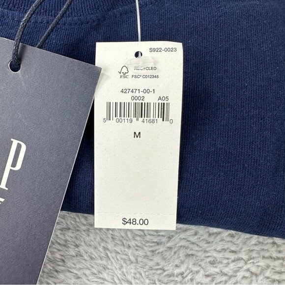 Palace x Gap Men's Navy Blue T-Shirt Size Medium Cotton - Picture 7 of 13